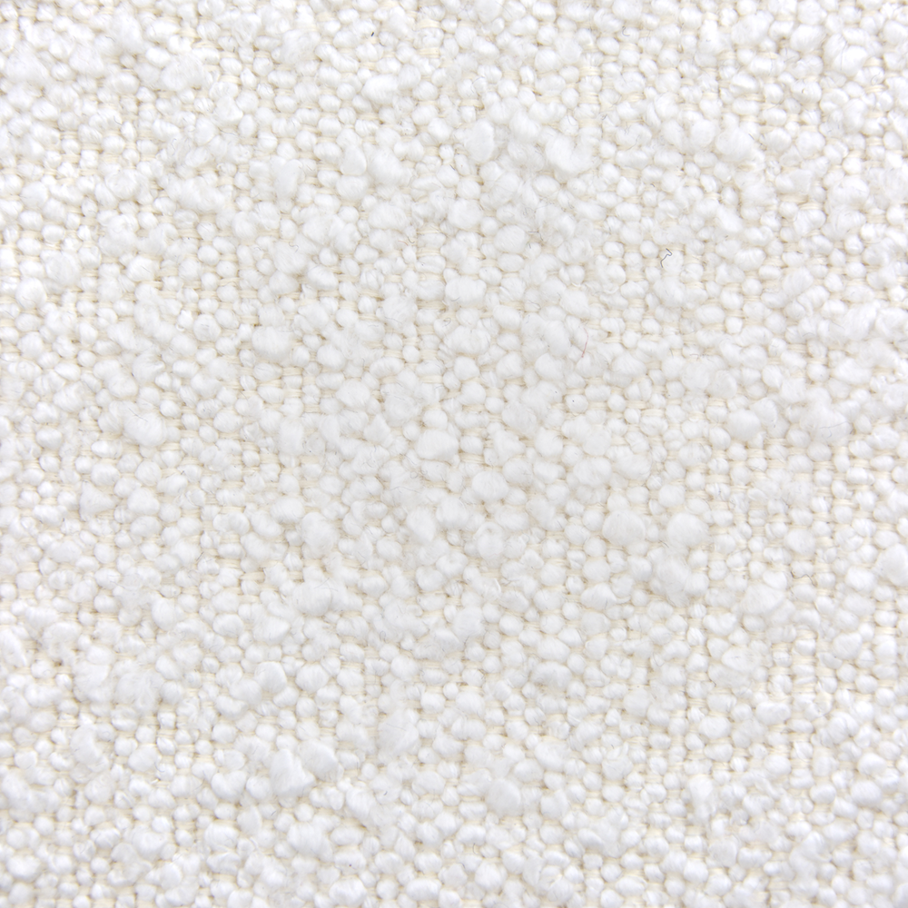 Canapé Modulable 3 Places en Tissu Bouclé Blanc – Design Contemporain Haut de Gamme Uniqam Design