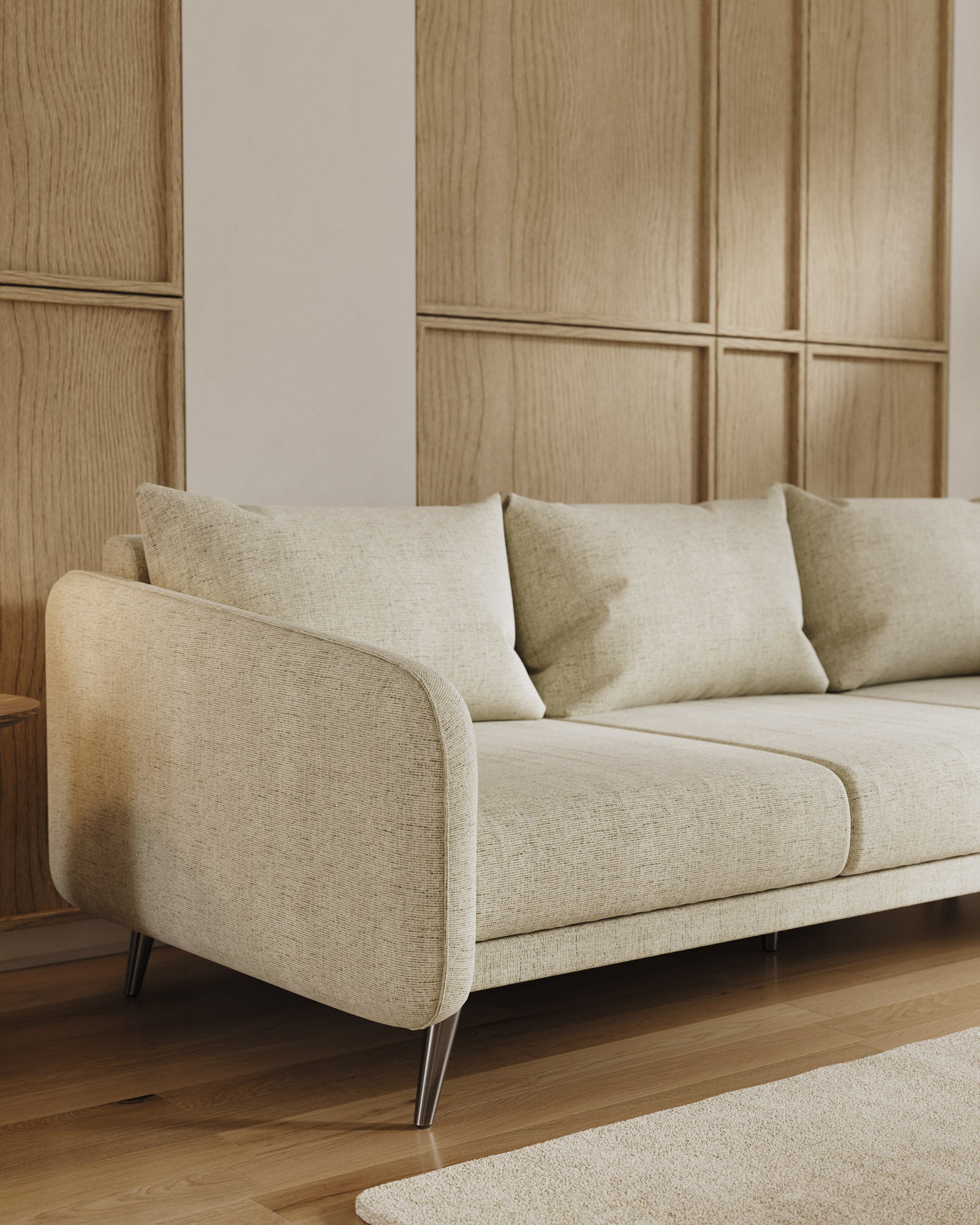Canapé Dusk – Élégance enveloppante 2 ou 3 places Uniqam Design