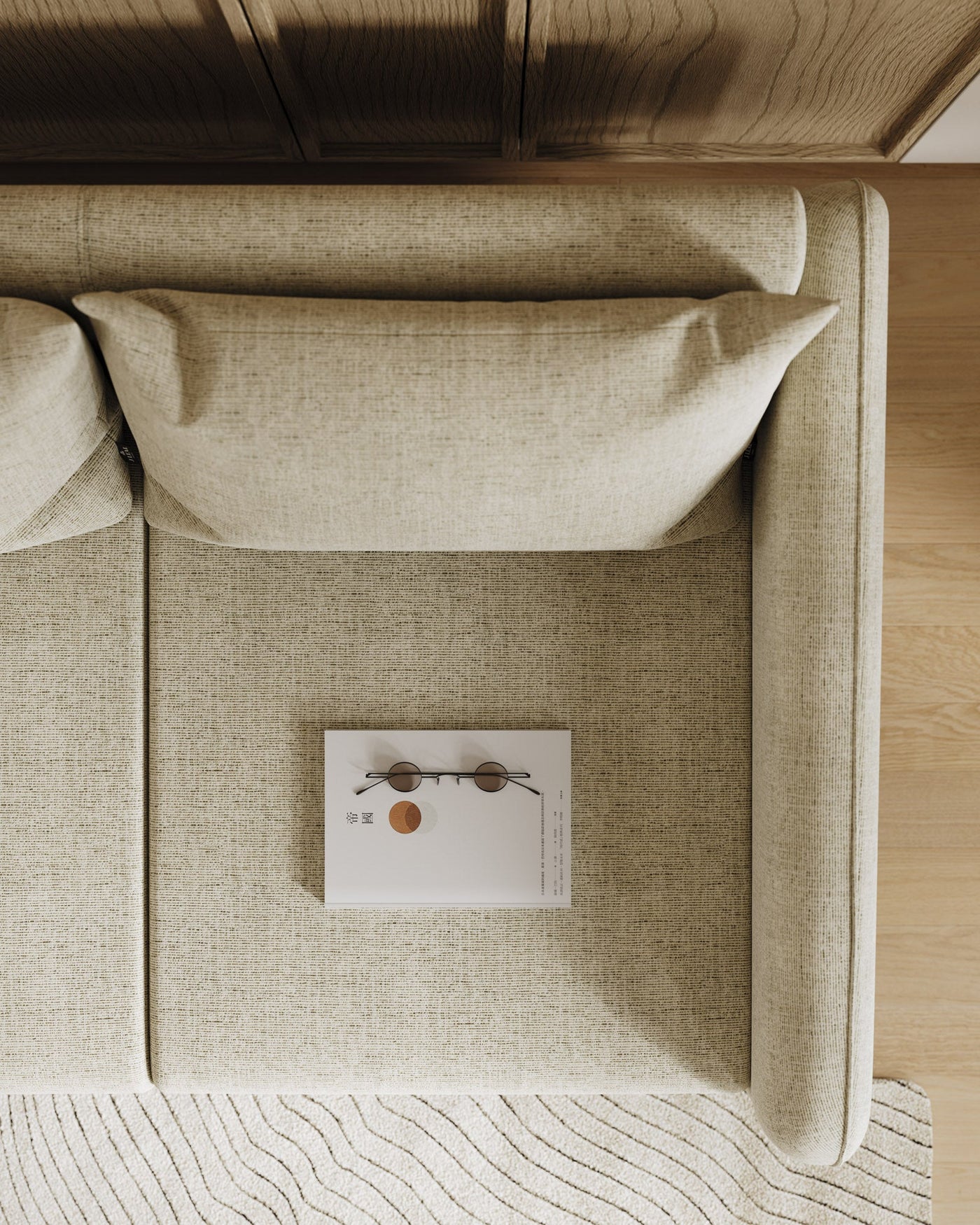 Canapé Dusk – Élégance enveloppante 2 ou 3 places Uniqam Design