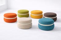 Pouf macaron design coloré pour salon
Pouf rond macaron orange design
Pouf macaron bleu mobilier design
Pouf macaron vert décoration moderne